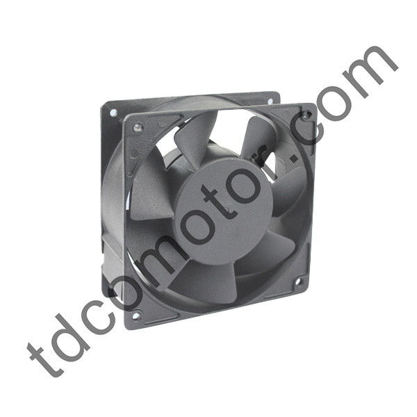 Айнымалы осьтік желдеткіш 120х120х38 7 қалақша YZ-12038-7P Жеңдік подшипникті подшипник